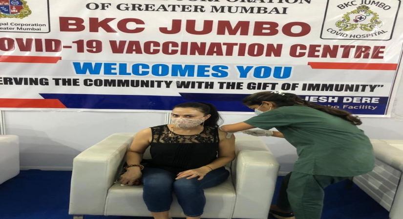 Preity Zinta is vaccinated.(photo:instagram)