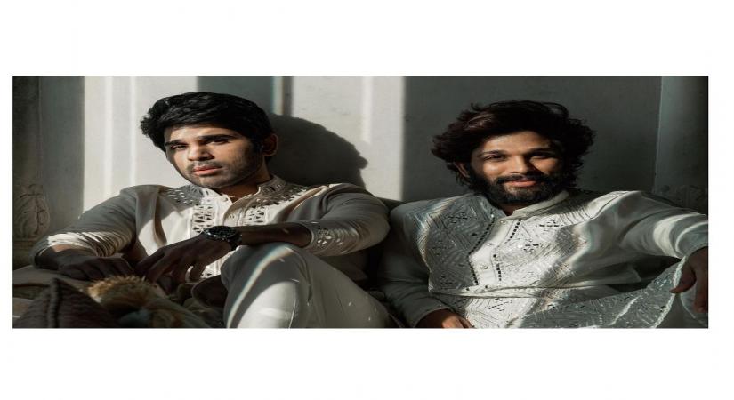 Allu Arjun pens Bday note to brother for 'biggest moral support'.(photo:Instagram)