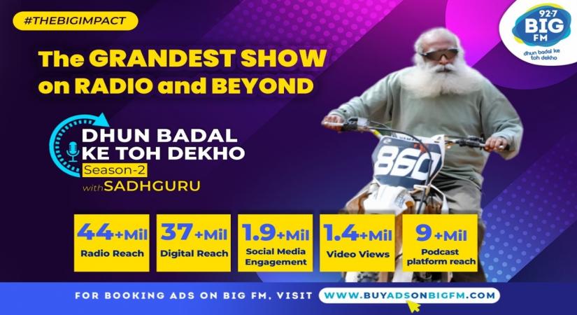 BIG FM culminates 'Dhun Badal Ke Toh Dekho' season 2 with Sadhguru