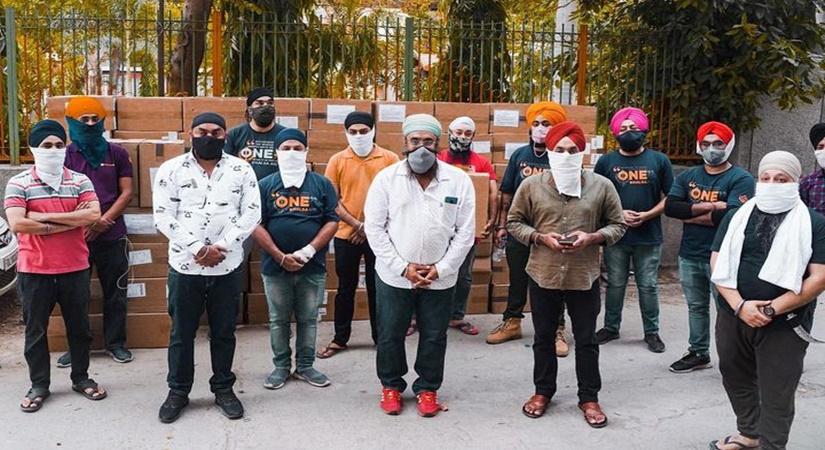 Khalsa Aid Frontline workers