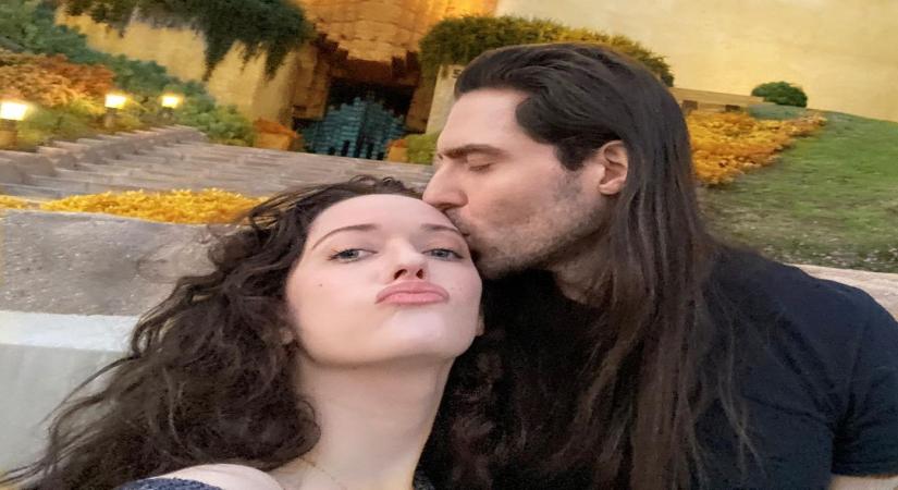 Kat Dennings posts a love-up pic with Andrew W.K.(Photo:Instagram)