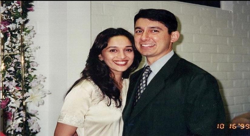 Madhuri Dixit's 54th birthday: Husband Shriram Nene pens a note with throwback pic.