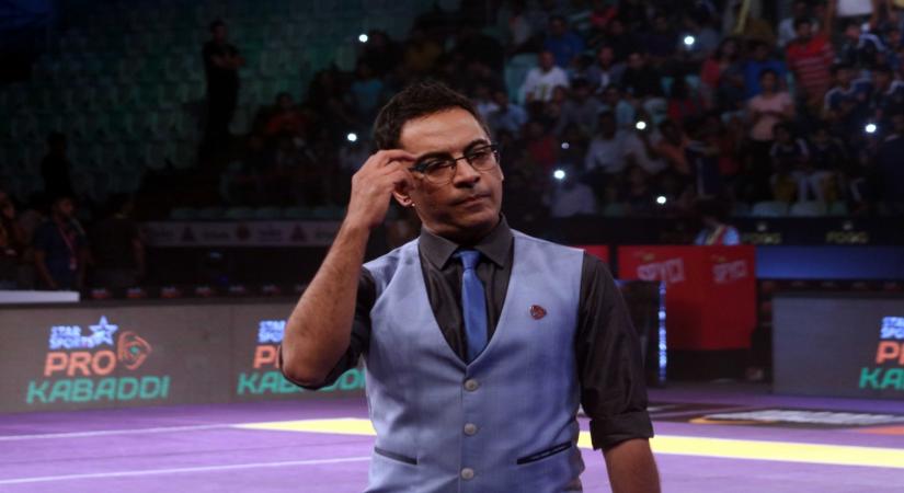 New Delhi: Actor Vrajesh Hirjee during a Pro Kabaddi League 2016 match between Dabang Delhi and Patna Pirates in New Delhi, on July 25, 2016. (Photo: IANS)