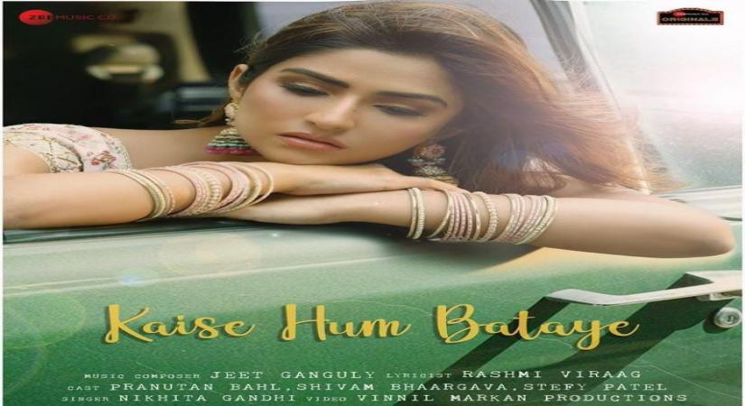 Pranutan reveals her look in music video of Kaise hum bataye.