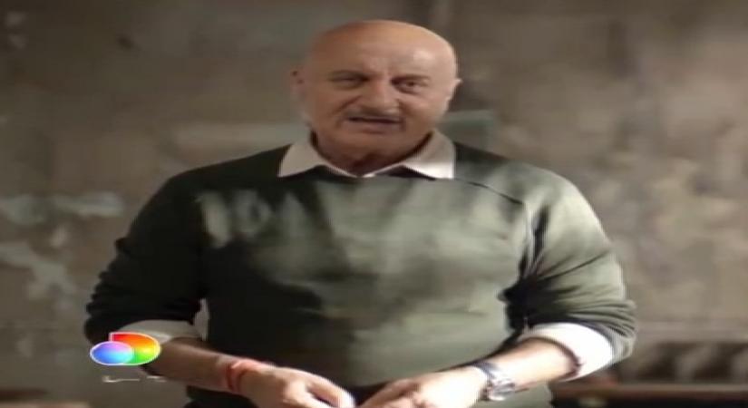 Anupam Kher narrates docu-film 'Bhuj: The Day India Shook'.(photo:instagram)