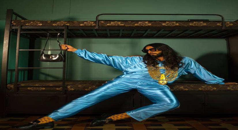 Ranveer Singh surprises with new fashion experiment in long tresses.(photo:instagram)