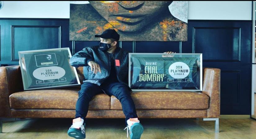 Divine's debut album 'Kohinoor' achieves multi-platinum status.