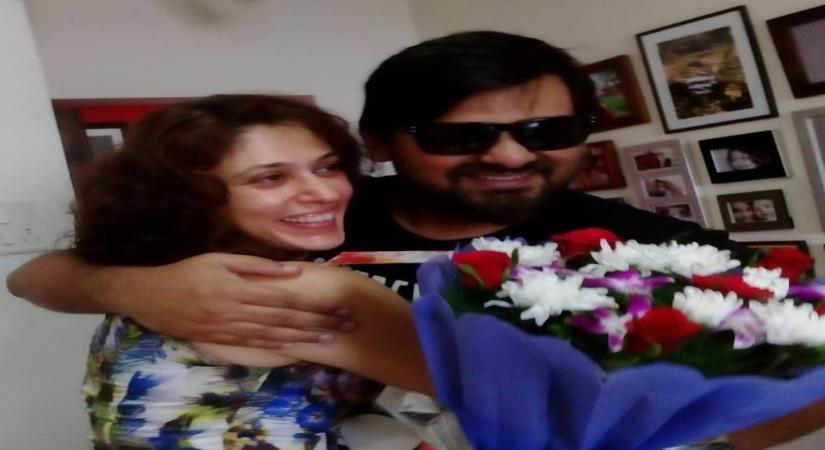 Wajid's wife Kamalrukh: Will celebrate his life rather than bury ourselves in sadness.(photo:Instagram)