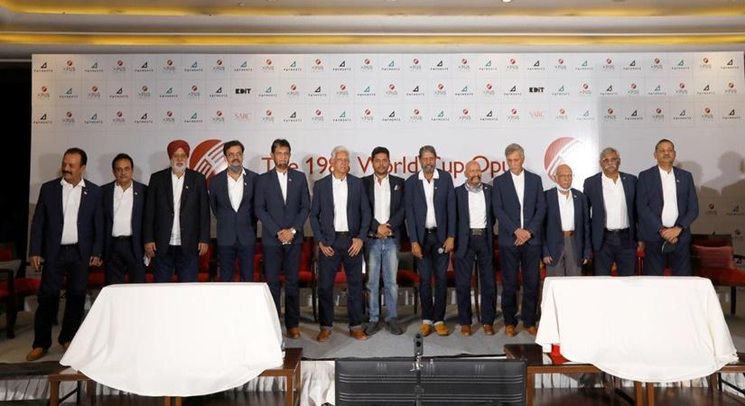 Unveiling of the 1983 World Cup Opus