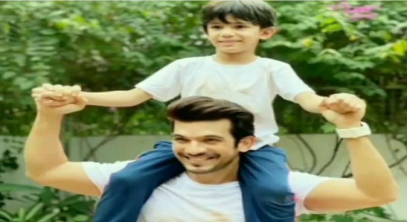 Arjun Bijlani misses son while shooting in Cape Town.