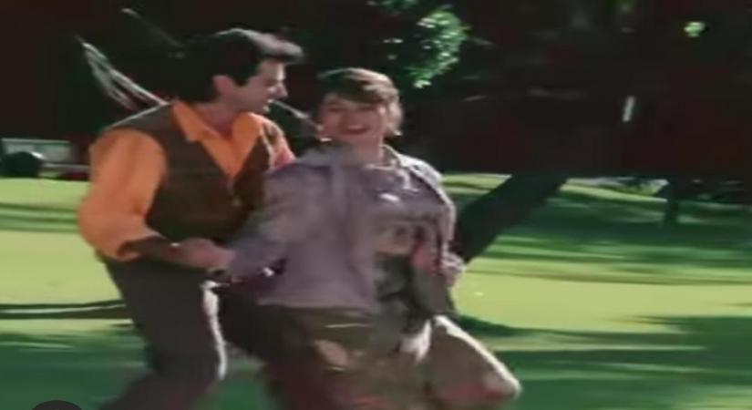 Sanjay Kapoor on Madhuri Dixit: Never felt I was working with a superstar(Photo:Instagram)