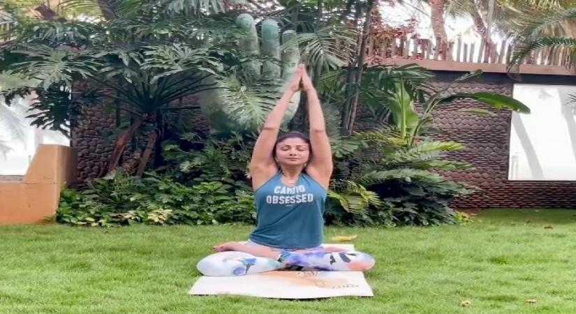 Shilpa Shetty suggests the right yoga to but stress and anxiety