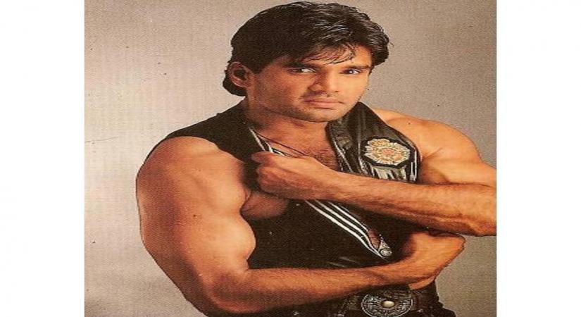 Suniel Shetty flaunts biceps in Flashback Friday post