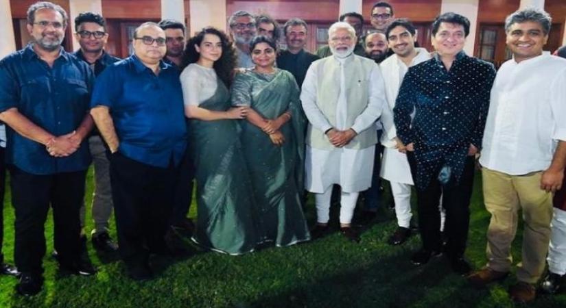 When Kangana, Ashwiny Iyer Tiwari twinned while meeting PM Modi(Photo:Instagram)