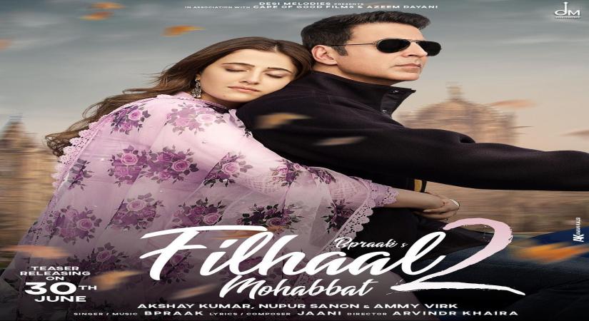 Akshay Kumar, Nupur Sanon's Filhall 2 teaser to drop on June 30  (Photo:Instagram)