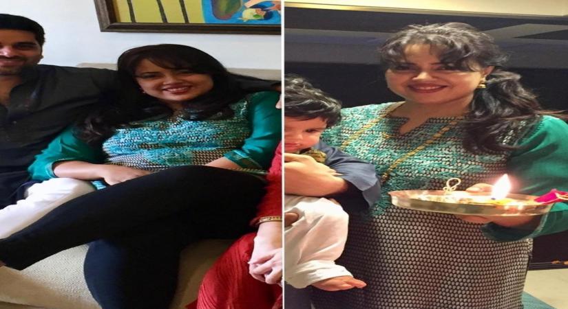 Sameera Reddy shares a message on self acceptance and self love(Photo:instagram)