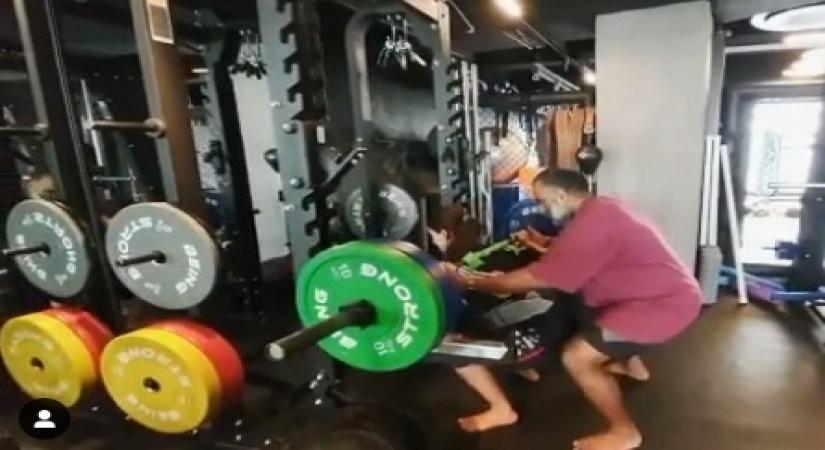 Disha Patani lifts 80 kilos of weight (Photo: instagram)