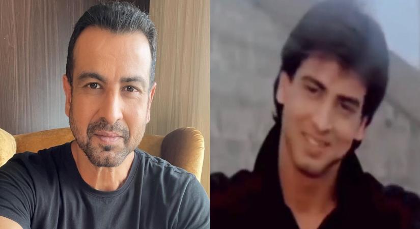 Ronit Roy looks dapper in a three-decade old picture.(photo:instagram)