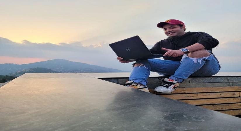 Varun Sharma posts scenic hillside work from home(Photo:Instagram)