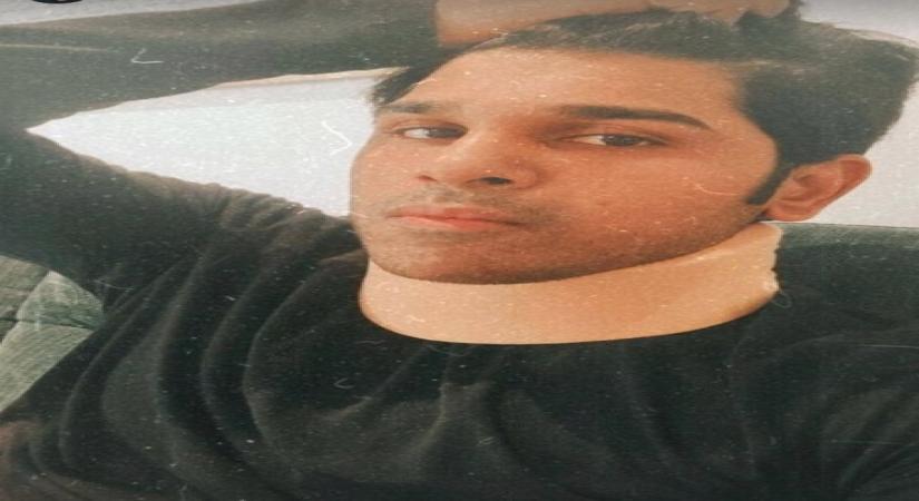 Allu Sirish injures neck while strength training.(photo:instagram)