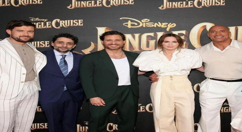 Jack Whitehall and Dwayne Johnson jungle cruise(Photo:Instagram)