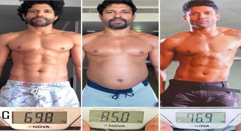 Farhan Akhtar shares "many shapes and sizes" of his character in "Toofaan".(photo:Instagram)