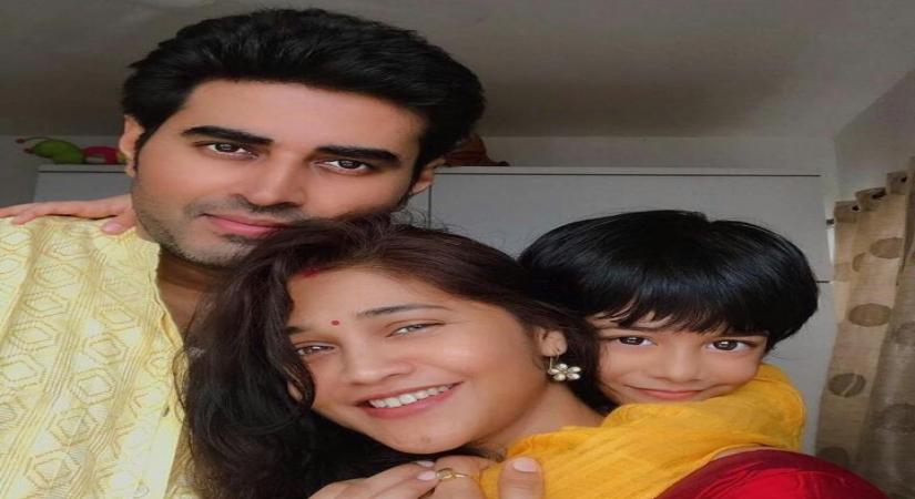 Yash Sinha, Amrapali Gupta vacay at Pune farmhouse with son