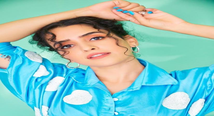 Sanya Malhotra to star with Rajkummar Rao in Hindi remake of 'Hit'.(photo:Instagram)