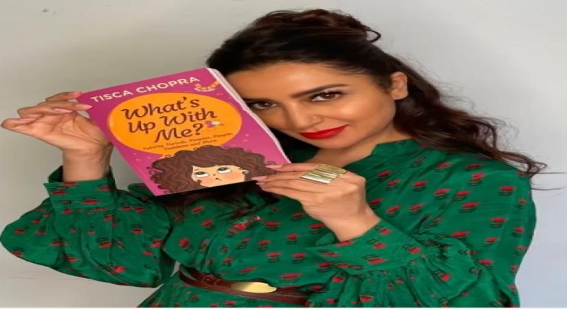 Tisca Chopra promotes her book 'What's Up With Me?