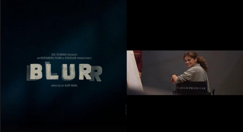 Taapsee Pannu turns producer with self-starring film 'Blurr'.(photo:instagram)