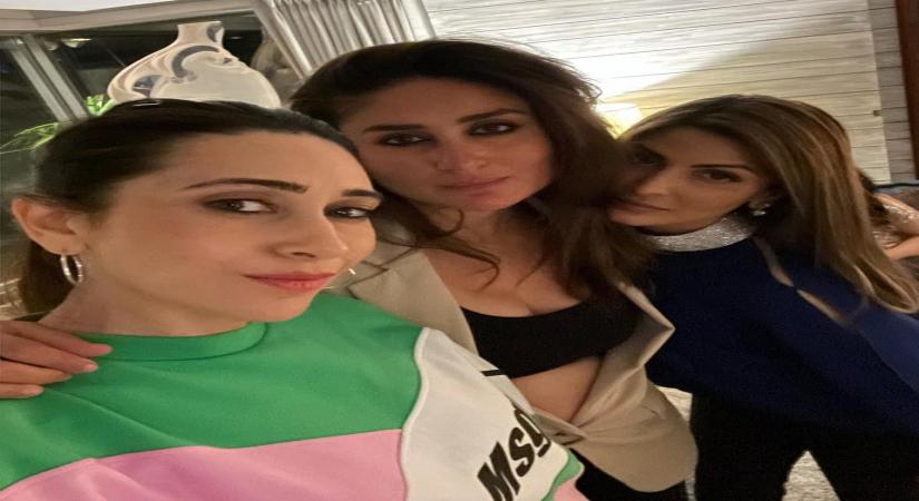 Kareena shares a picture with sisters Karisma and Riddhima (Photo: instagram)