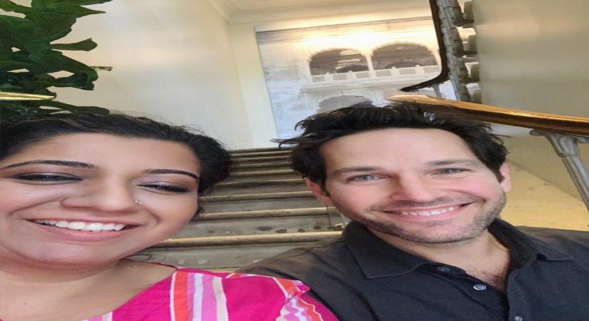 ANT MAN' PAUL RUDD DIGs KOLKATA BIRYANI AT CELEBRATED LONDON RESTAURANT(Photo: Twitter)