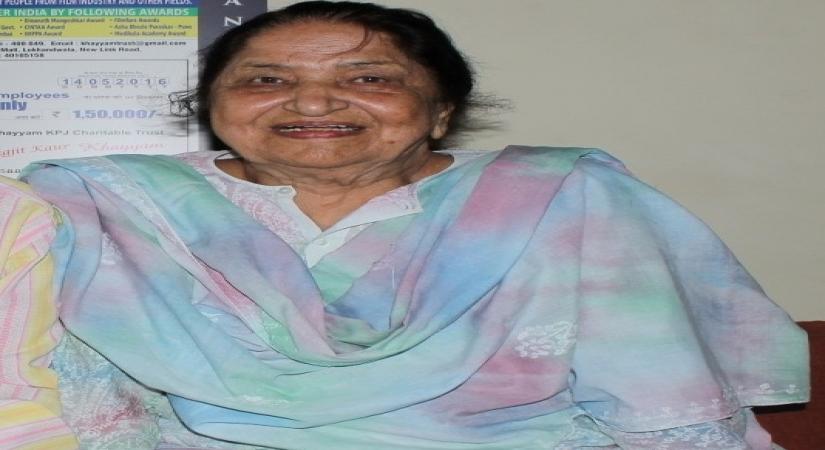 Playback singer Jagjit Kaur, widow of Khayyam, dies at 93.