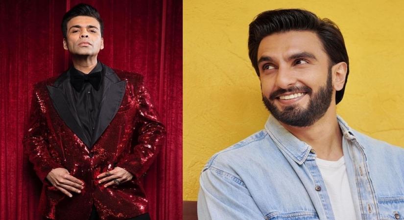 Ranveer Singh and Karan Johar.