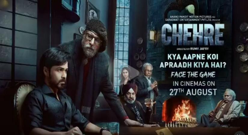 Amitabh Bachchan's 'Chehre' to be released in theatres on Aug 27.(photo:Instagram)