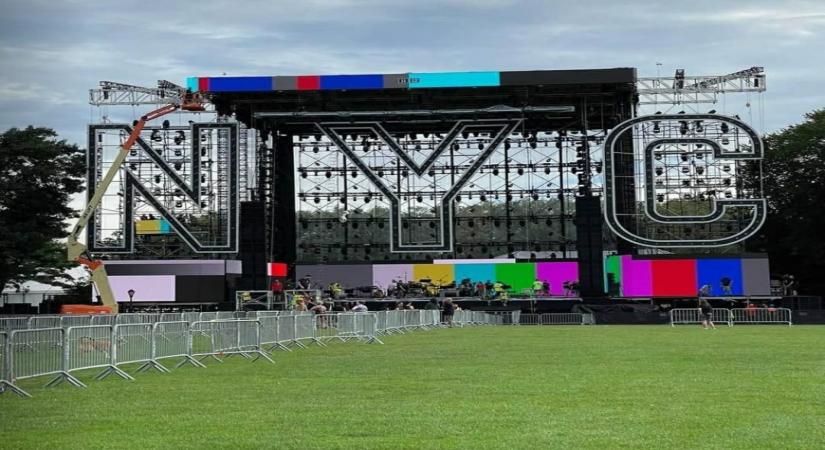 NYC gears up for USA's largest post-Covid concert of megastars
