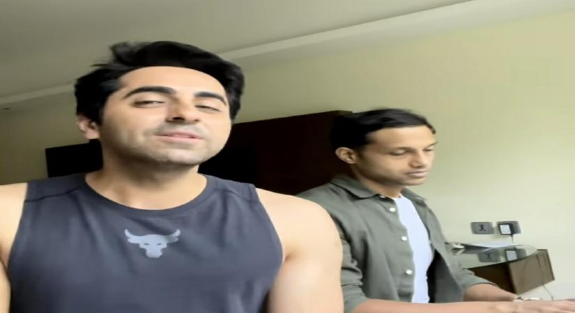 Ayushmaan Khurrana shares an emotional message on Kishore Kumar's birth anniversary.