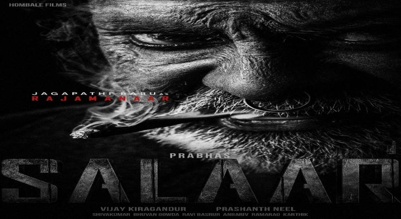 Jagapathi Babu looks fierce in his first look from 'Salaar'.