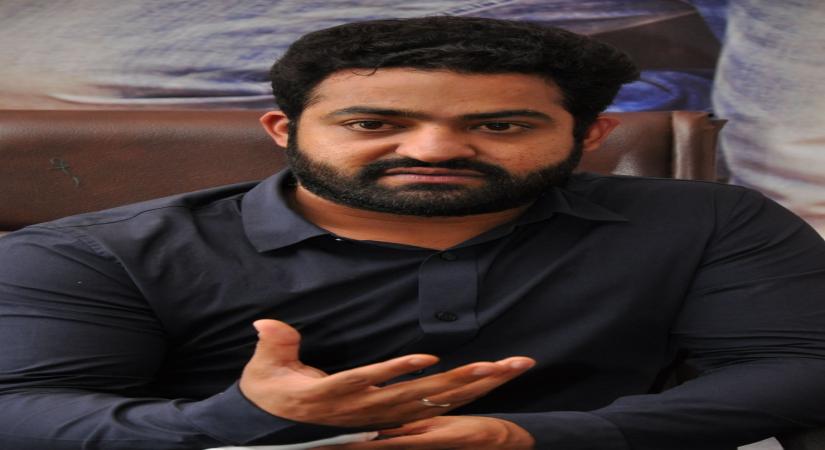 Hyderabad: Actor N. T. Rama Rao Jr during a press conference to promote their upcoming film "Janatha Garage" in Hyderabad on Aug 31, 2016. (Photo: IANS)