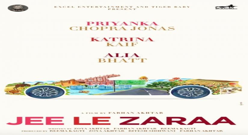 Motion poster out for Farhan Akhtar's 'Jee Le Zaara' starring PC, Katrina, Alia.