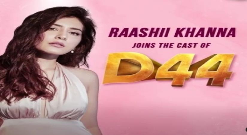 Raashii Khanna to feature with Dhanush in her next.