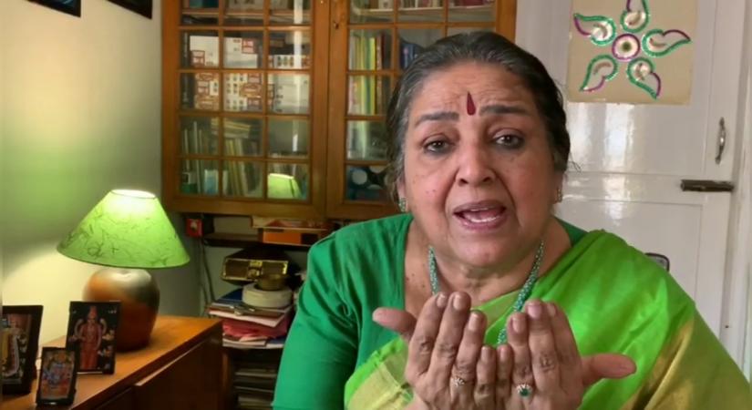 Kalyani Menon, noted south Indian play back singer who passed away at Chennai on Monday.