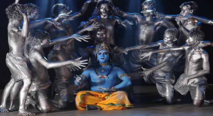 Krishna Reddy talks about how his troupe performed in TV serial launch.