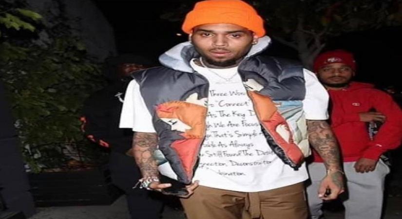 Singer Chris Brown.