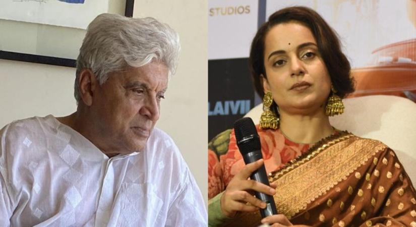 Javed Akhtar and Kangana Ranaut.