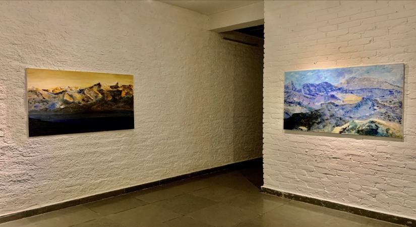 A glimpse of the exhibition by Todo Paintal