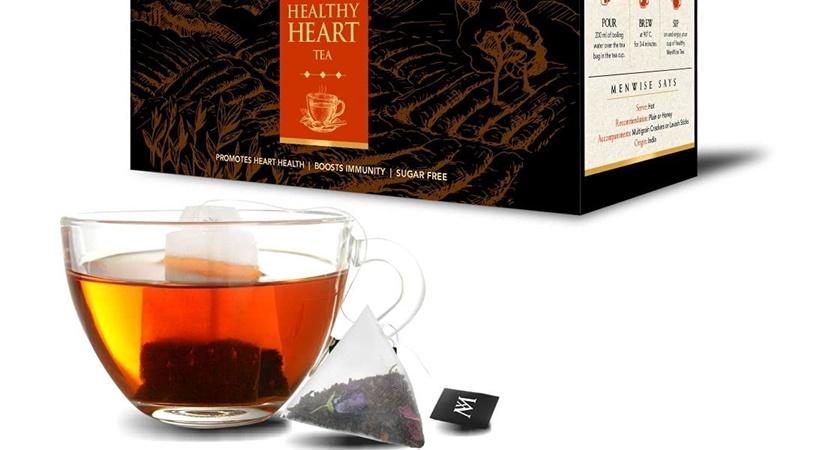 Menwise Healthy Heart organic green tea for Men