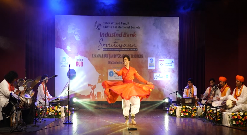 A glimpse of the 'Smritiyaan' performance