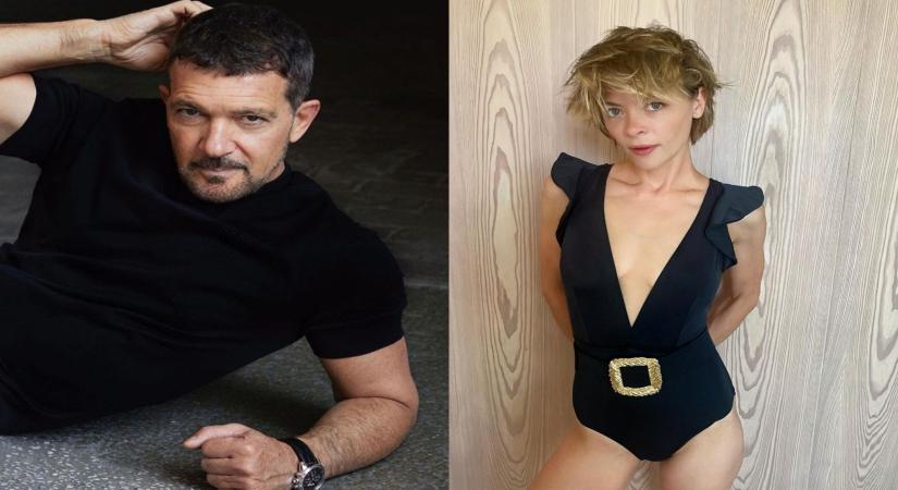 Jaime King and Antonio Banderas.