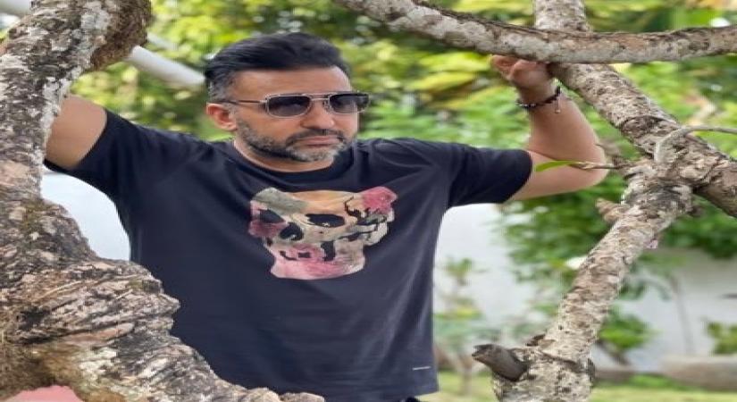 Businessman Raj Kundra.(photo:Raj Kundra Twitter)
